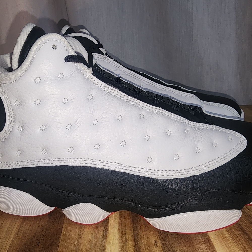 Nike Air Jordan "He Got Game" White And Black Mens 8 New - Picture 4 of 8